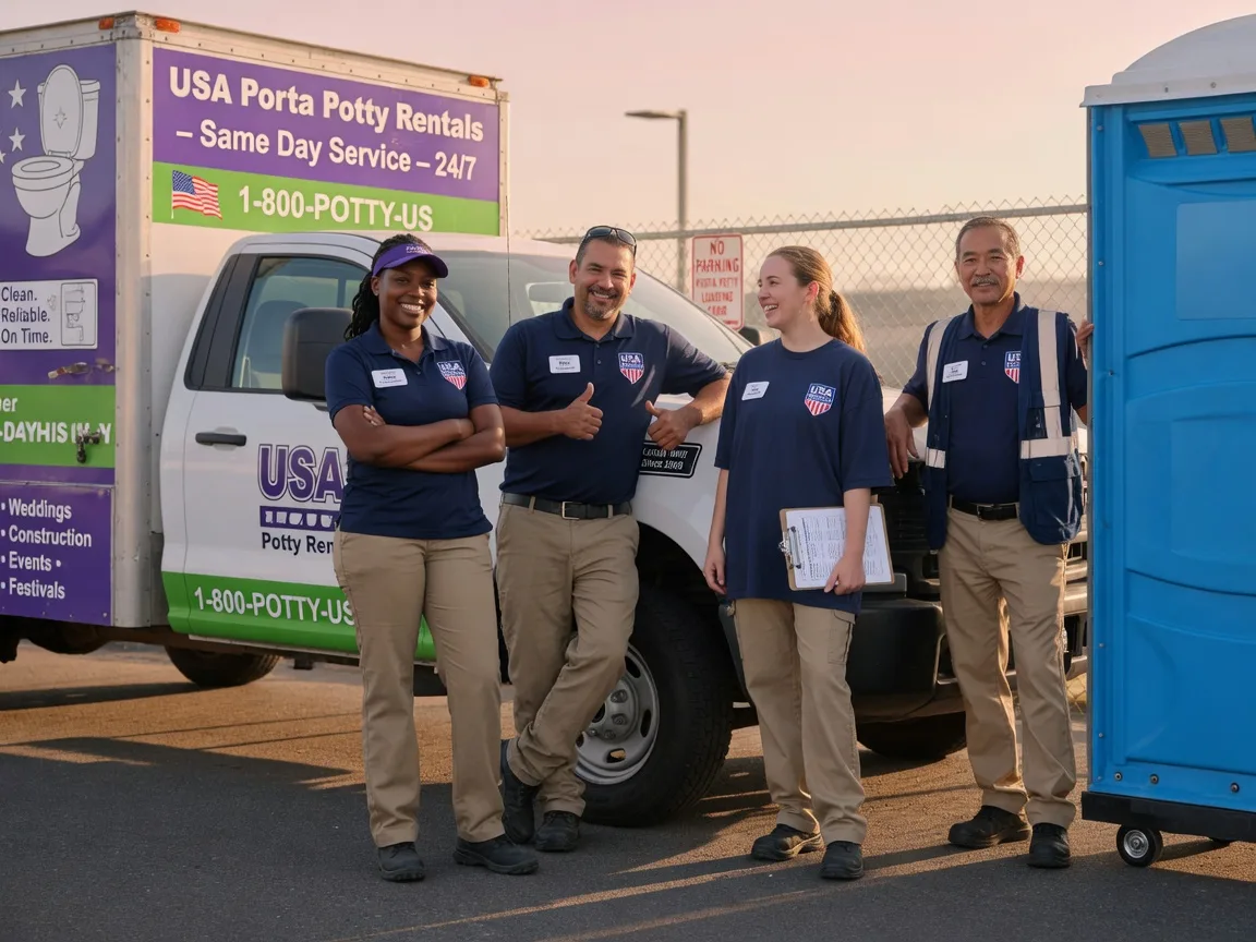 Porta Potty Rental company in Montrose, IL